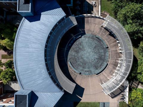 South Lawn Overhead View